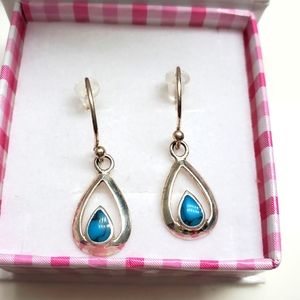Sterling silver turquoise earrings